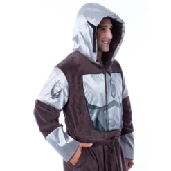 Star Wars Adult The Mandalorian Costume Fleece Robe Bathrobe For Men Women Brown -Sleepwear Sales Store GUEST 9e4b4119 6d49 48b5 b566 e76ab8242ce2