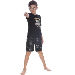 HARRY POTTER Boys Little Hogwarts Wizard Crest Pajama Short Set -Sleepwear Sales Store GUEST 9ec1b33a 62b0 410b bed5 e62f46207bdb
