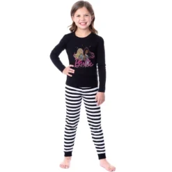 Barbie Girls' Child Stylish Best Friends Tight Fit Sleep Pajama Set Black -Sleepwear Sales Store GUEST a2d3f464 c8df 4342 9c88 34f67fe2263a
