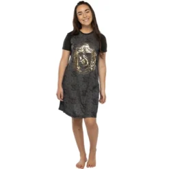 Harry Potter Juniors' Foil Print Hogwart Houses Raglan Nightgown Pajama 13 Harry Potter Juniors' Foil Print Hogwart Houses Raglan Nightgown Pajama -Sleepwear Sales Store GUEST a330045e d9c0 4ff9 b85a 46cd1d76f129