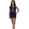 Disney Villains Women's Evil Queen Not Impressed Tank Short Pajama Set Black