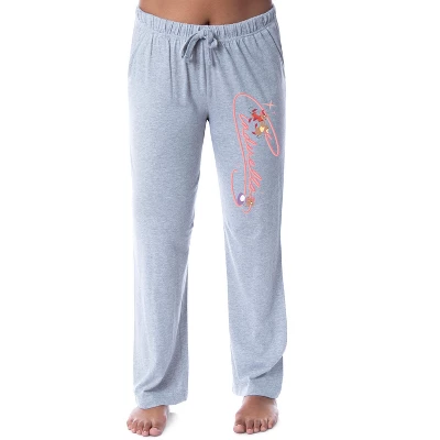 Disney Womens' Princess Cinderella Jaq Gus Fairytale Sleep Pajama Pants Grey 3 Disney Womens' Princess Cinderella Jaq Gus Fairytale Sleep Pajama Pants Grey - Image 3