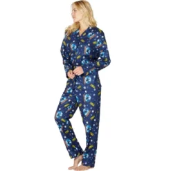 The Polar Express Adult Believe Button-Front Coat Shirt And Pants Pajama Set -Sleepwear Sales Store GUEST a97da9f1 f9bb 4f9a 8a44 e720229f1afd