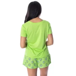 Disney Women's Monsters Inc. Mike Wazowski Shirt And Shorts Pajama Set Lime Green -Sleepwear Sales Store GUEST aca48ef1 0a56 45b1 88f8 a3c5f9f95cd9
