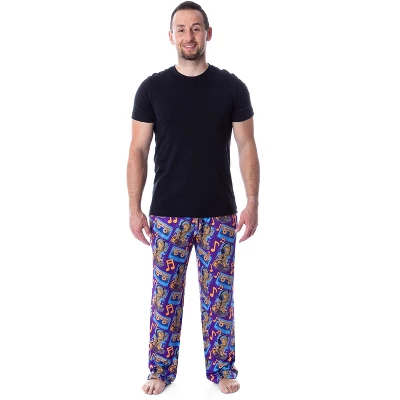 Marvel Mens' I Am Groot Allover Cartoon Character Loungewear Pajama Pants Purple 3 Marvel Mens' I Am Groot Allover Cartoon Character Loungewear Pajama Pants Purple - Image 3