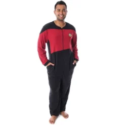 Star Trek Next Generation Men's Picard One Piece Costume Pajama Union Suit -Sleepwear Sales Store GUEST ad7fa4c5 517f 4cf3 bd18 44e262acfd7b