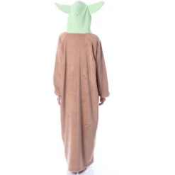 Star Wars The Mandalorian Baby Yoda Costume Adult Wearable Blanket Pullover Robe Brown -Sleepwear Sales Store GUEST ae85abc2 e581 486a a62b a415041ecd91