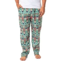 A Christmas Story Mens' Chibi Ralphie Oh Fudge! Leg Lamp Sleep Pajama Pants Green -Sleepwear Sales Store GUEST afae0071 19eb 4b8f b13b 0115e7125721