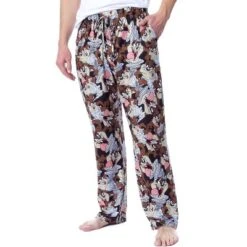 Looney Tunes Mens' Character Tasmanian Devil Taz Sleep Pajama Pants Black -Sleepwear Sales Store GUEST afbbf511 eb1e 4ecb b750 ff8fb683227f