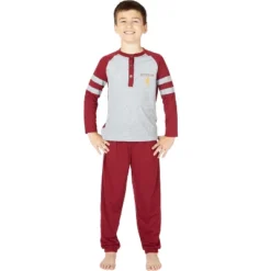 Harry Potter Boys Gryffindor House Athletic Varsity Jogger Pajama Set -Sleepwear Sales Store GUEST b0221f29 5a89 40ba a68a b48daa3b62ea