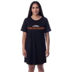 National Lampoon's Christmas Vacation Womens' Nightgown Sleep Pajama Shirt Black -Sleepwear Sales Store GUEST b270c579 944e 4dca af6b 7b0089fa9ccd