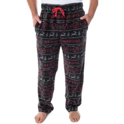 Marvel Men's Deadpool Christmas Ugly Sweater Fleece Sleep Pajama Pants Ugly Deadpool Sweater -Sleepwear Sales Store GUEST b48fa0cd 6b49 4b5c b4d9 586aa4729d8f