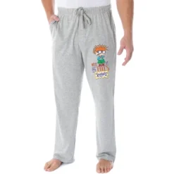 Nickelodeon Men's Rugrats Chuckie Finster Woke Up Like This Pajama Pants Heather Grey -Sleepwear Sales Store GUEST b495902c 03cb 4d50 a355 48c474bd5f51