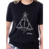 Harry Potter Womens' Deathly Hallows Wizarding World Sleep Pajama Set Multicolored