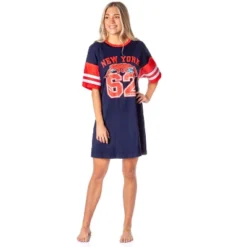 Marvel Comics Womens' Spider-Man 62 New York Nightgown Pajama Shirt Dress Blue -Sleepwear Sales Store GUEST b71c5ad6 f46a 48e8 8491 06cd8d108348