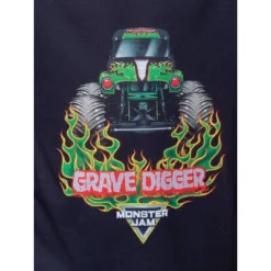 Monster Jam Boys' Grave Digger Raglan Sleep Pajama Set Shirt Pants Black -Sleepwear Sales Store GUEST b7324261 90d8 4124 b613 c8dbd95422e8