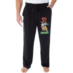 Nickelodeon Men's SpongeBob SquarePants Anything But Ordinary Pajama Pants Black -Sleepwear Sales Store GUEST b82201ec 3d21 4a49 872e 9ad27d1bd893