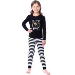Miraculous: Tales Of Ladybug & Cat Noir Tight Fit Sleep Pajama Set Black