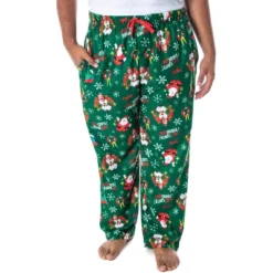 Elf The Movie Men's Buddy OMG! Santa I Know Him! Allover Print Pajama Pants Green -Sleepwear Sales Store GUEST b97e11a6 0a30 4a52 912f 2e68f5ebd3e7