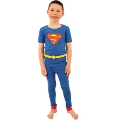 DC Comics Boys Superman Superhero Cotton Costume Pajama Set 8 DC Comics Boys Superman Superhero Cotton Costume Pajama Set -Sleepwear Sales Store GUEST b9f934ff f8ca 44b8 876a 347369c3af2c