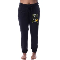 Seinfeld Womens' TV Show Elaine Character Sleep Jogger Pajama Pants Black -Sleepwear Sales Store GUEST ba40b5ce 1668 472c 95a9 240d581dd222