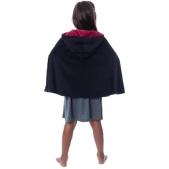 Harry Potter Girls' Gryffindor House Costume Nightgown Pajama Dress Grey