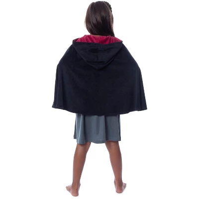 Harry Potter Girls' Gryffindor House Costume Nightgown Pajama Dress Grey 1 Harry Potter Girls' Gryffindor House Costume Nightgown Pajama Dress Grey