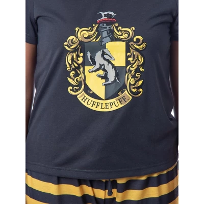 Harry Potter Womens' Hogwarts House Crest Jogger Pajama Set-All Houses 2 Harry Potter Womens' Hogwarts House Crest Jogger Pajama Set-All Houses - Image 2