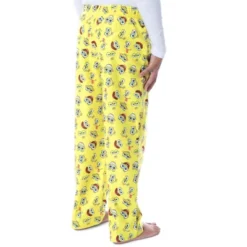 Nickelodeon Boys' SpongeBob SquarePants Expressions Kids Pajama Pants Yellow