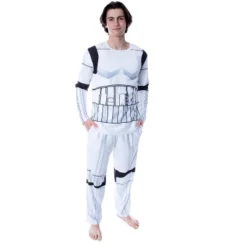 Star Wars Men's Stormtrooper Costume Long Sleeve Shirt And Pants Pajama Set White 5 Star Wars Men's Stormtrooper Costume Long Sleeve Shirt And Pants Pajama Set White -Sleepwear Sales Store GUEST be460cde cdfe 4a2a ae24 44aea4b3092a