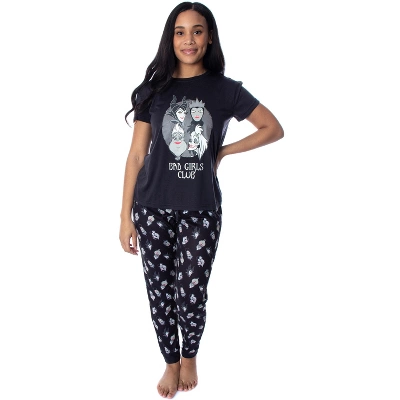 Disney Villains Women's Bad Girls Club 2 Piece Jogger Pajama Set Bad Girls Club 5 Disney Villains Women's Bad Girls Club 2 Piece Jogger Pajama Set Bad Girls Club - Image 5