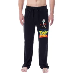 Disney Mens' Toy Story Movie Film Character Forky Sleep Pajama Pants Black -Sleepwear Sales Store GUEST c1da5aec 520e 497e 8fa8 609a0906f526