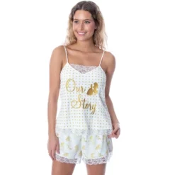 Disney Women's Beauty And The Beast Our Story Cami And Shorts Pajama Set 9 Disney Women's Beauty And The Beast Our Story Cami And Shorts Pajama Set -Sleepwear Sales Store GUEST c213f718 d802 416c b854 18736a62f724