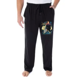 Star Trek Voyager Men's Captain Janeway Coffee Black Sleepwear Pajama Pants Black -Sleepwear Sales Store GUEST c2289fcd 377c 45f4 9e3c 2d9acbe72ec9