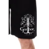 The Lord Of The Rings Mens' Gondor White Tree Sleep Pajama Shorts Black