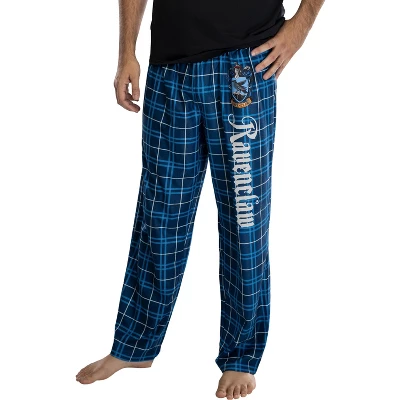 Harry Potter Adult Mens' House Crest Plaid Pajama Pants - All 4 Houses Gryffindor Ravenclaw Slytherin Hufflepuff 6 Harry Potter Adult Mens' House Crest Plaid Pajama Pants - All 4 Houses Gryffindor Ravenclaw Slytherin Hufflepuff - Image 6