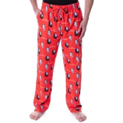 Marvel Studios Men's Wandavision Vintage Vision And Wanda Sleep Pajama Pants Red -Sleepwear Sales Store GUEST c3bcbe7e 30a6 4e79 ba14 502cfa8024b0