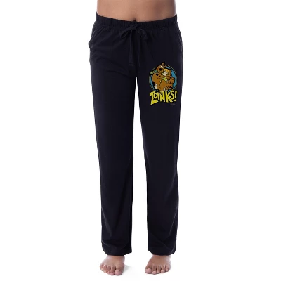 Scooby-Doo Womens' Scooby Shaggy Zoinks! Character Sleep Pajama Pants Black 3 Scooby-Doo Womens' Scooby Shaggy Zoinks! Character Sleep Pajama Pants Black - Image 3