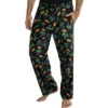 Marvel Mens' The Incredible Hulk All Over Print Lounge Pajama Pants Sleepwear