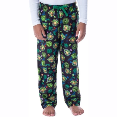 Nickelodeon Boys' Teenage Mutant Ninja Turtles TMNT Character Pajama Pants Black 4 Nickelodeon Boys' Teenage Mutant Ninja Turtles TMNT Character Pajama Pants Black - Image 4