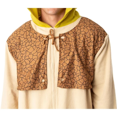 DreamWorks Shrek Mens' Movie Film Costume Footless Sleep Union Suit Multicolored 2 DreamWorks Shrek Mens' Movie Film Costume Footless Sleep Union Suit Multicolored - Image 2