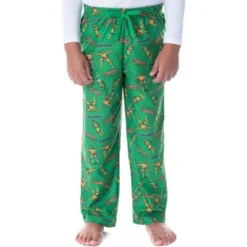 Nickelodeon Boys' Teenage Mutant Ninja Turtles TMNT Kids Pajama Pants Green -Sleepwear Sales Store GUEST cedab912 cb82 4462 a66b 44419a95e621