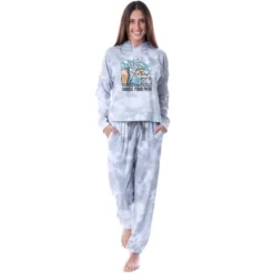 Star Wars Mandalorian Baby Yoda & Ahsoka Tano Womens' Cropped Hoodie Pajama Jogger Set Grey -Sleepwear Sales Store GUEST cf6f6ff2 9ab0 4942 8160 2a4a125e8c23