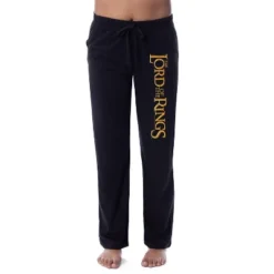 The Lord Of The Rings Womens' Movie Film Title Sleep Pajama Pants Black -Sleepwear Sales Store GUEST d0854979 3351 497c 83ea e3b1a8e226ff