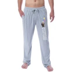 Disney Mens' Up Movie Film Carl Adventure Is Out There Sleep Pajama Pants Grey -Sleepwear Sales Store GUEST d0e10608 3078 462c b3a4 e5a9a408b0c0