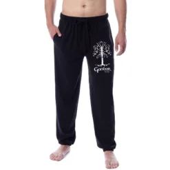 The Lord Of The Rings Mens' Gondor White Tree Sleep Jogger Pajama Pants Black -Sleepwear Sales Store GUEST d238ce59 0a42 4a7f 92eb f8f77442956a