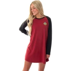 Star Trek Next Generation Women's Juniors Picard Raglan Nightgown Sleep Shirt -Sleepwear Sales Store GUEST d3391bac b163 4b42 9aa2 8d802c06c818