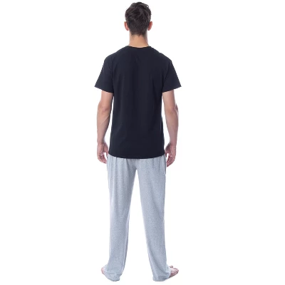 Jaws Mens' Classic Film Movie Title Logo Distressed Sleep Pajama Set Multicolored 3 Jaws Mens' Classic Film Movie Title Logo Distressed Sleep Pajama Set Multicolored - Image 3