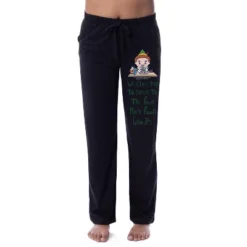 Elf The Movie Womens' Buddy Elves Four Main Food Groups Sleep Pajama Pants Black -Sleepwear Sales Store GUEST d8aff150 bbbd 4c15 889c f669e5a5e66e