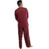 Harry Potter Men's Raglan Shirt And Plaid Pants Pajama Set